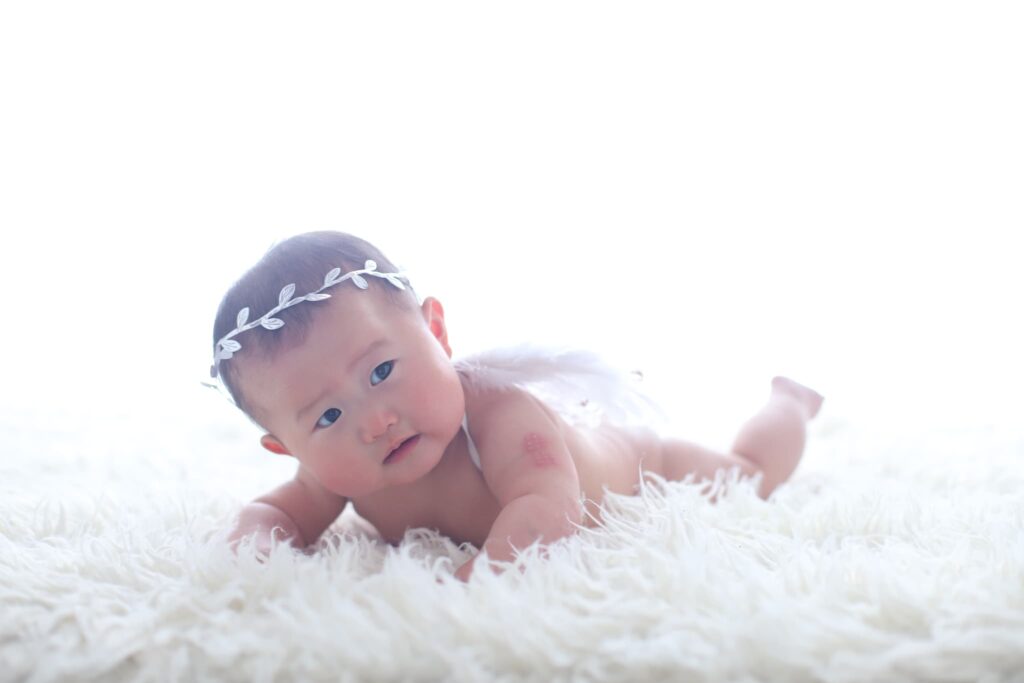 ハーフバースデー_バースデーフォト・お誕生日写真_木津川市・精華町・京田辺市_フォトスタジオワタナベ(渡辺写真館)_特徴